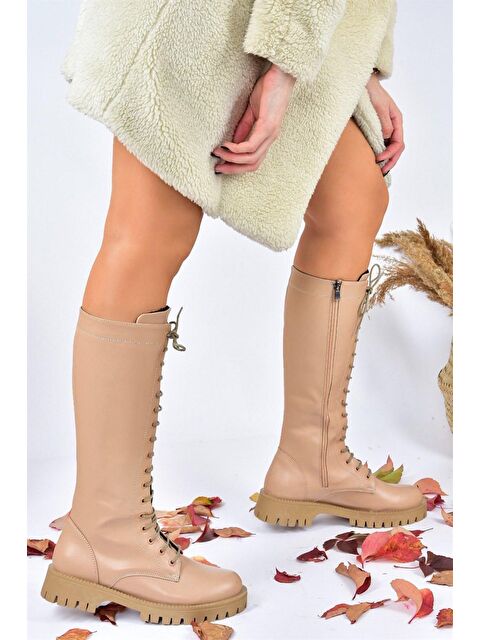 Fox Shoes L4301940 Ten Kadın Çizme - S000056115-26407