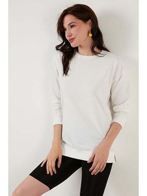 Lela Pamuklu Regular Fit Bisiklet Yaka Basic Sweat 5863569 - S000000165-19965
