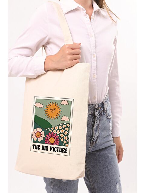 Bagg Kanvas The Big Picture Bez Çanta - S000148824-19966