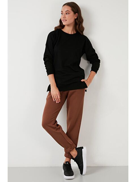 Lela Pamuklu Regular Fit Bisiklet Yaka Basic Sweat 5863569 - S000000165-19351