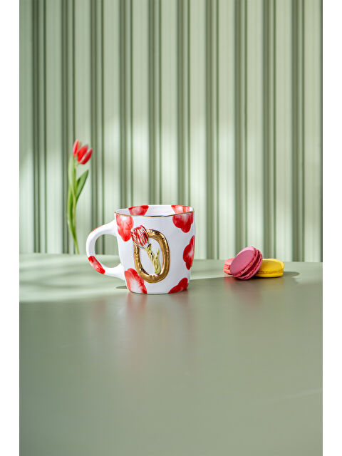 İstanbul Porselen Buket Kupa 420 ML - S000419005-37232