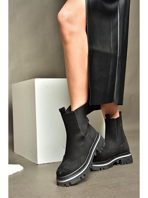 Fox Shoes R5249023 Siyah Kadın Bot - S000081346-19351