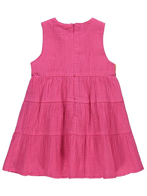 Civil Girls Roba Desenli 2-5 Yaş Elbise - Fusya 2-3 Yaş - S000359588-18686