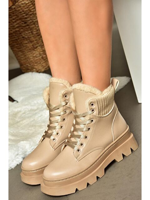 Fox Shoes R2500080 Ten Kadın Bot - S000081360-26407