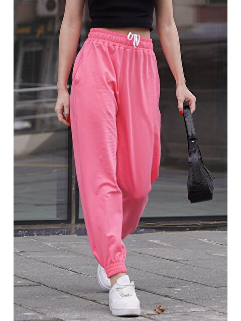 Madmext Fuşya Comfort Fit Basic Eşofman Altı Mg1635 - S000030630-18686