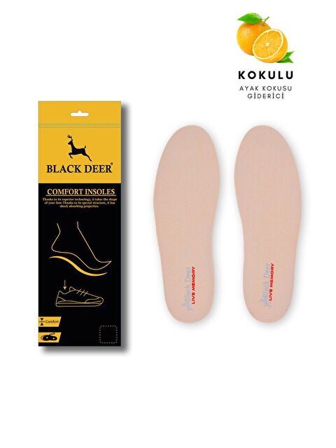 Black Deer Memory Live Yumuşak Ortopedik Tabanlık Beyaz - S000023901-20063