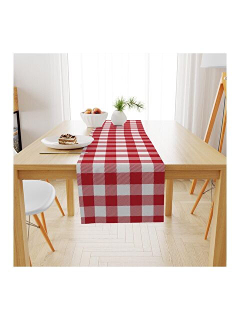 Evmila Yılbaşı Desenli Runner Modeli 40x140 cm - S000087667-23173