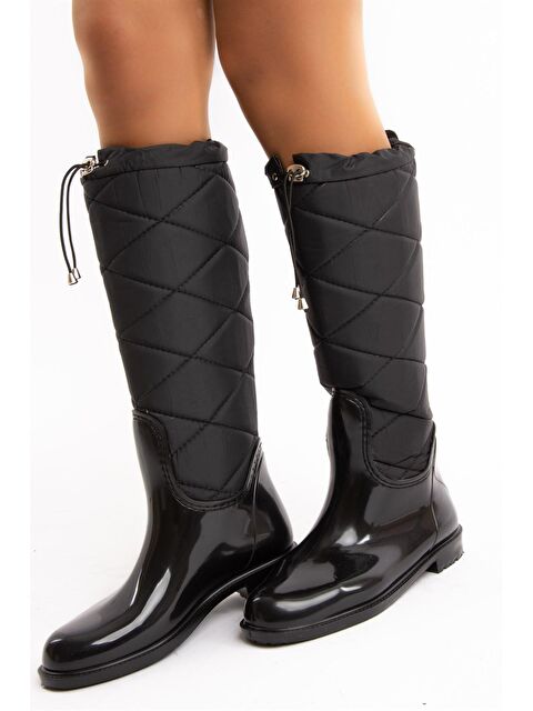 Fox Shoes E476051504 Siyah Kadın Çizme - S000056949-19351