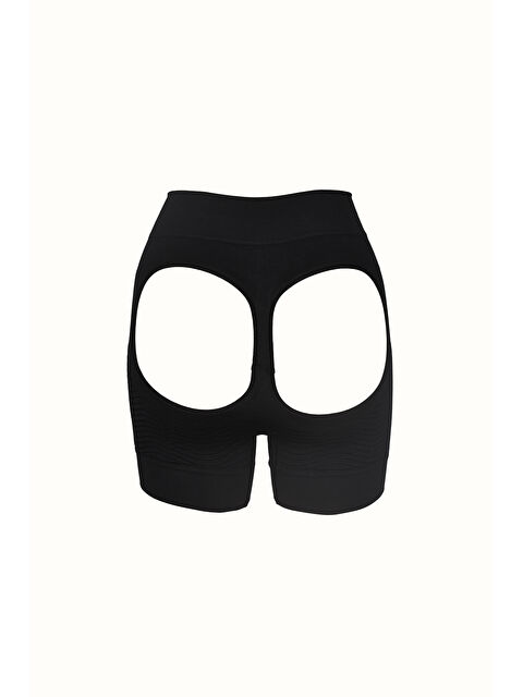 C&City C12034 Antiselülit Popo Açık Korse Siyah - S000222329-19351