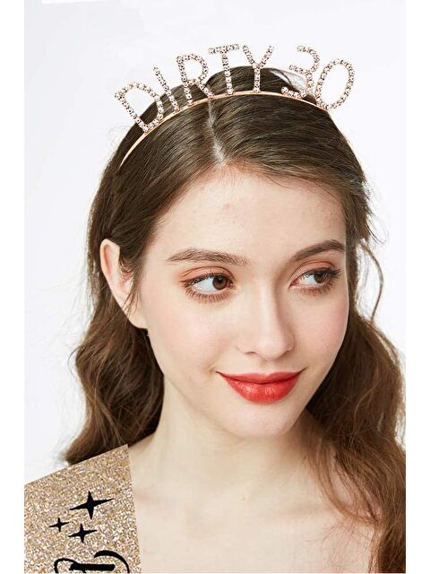 New Obsessions Dirty 30 Yaş Doğum Günü Birthday Parti Taç - S000080570-20076