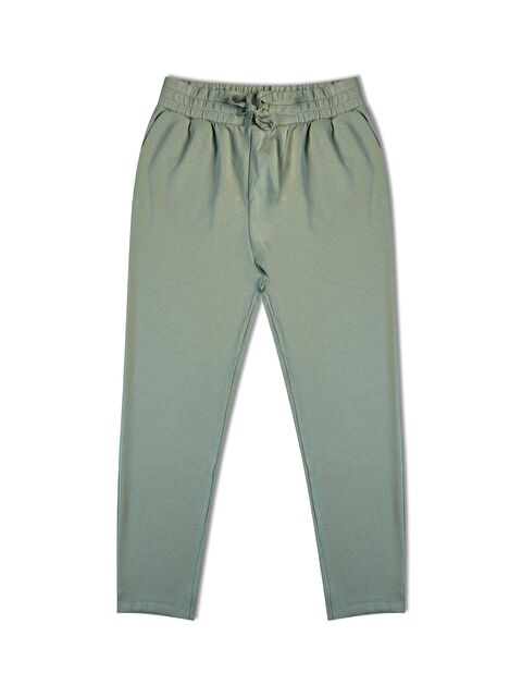 Hnx Beli Lastikli Düz Jogger Kadın Eşofman Altı - S000046420-18194