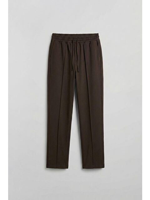 Abluka Online Erkek Beli Lastikli Baggy Pantolon Kahve - S000109382-19413