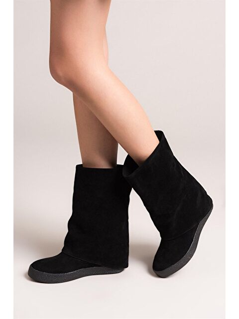 Fox Shoes C437454602 Siyah Kadın Çizme - S000056097-19351