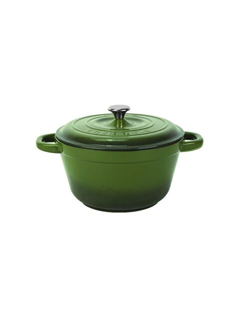 LAVA Yuvarlak Tencere Döküm Demir Kapak New Heritage Serisi Çap(Ø)22cm. - S000056521-18194