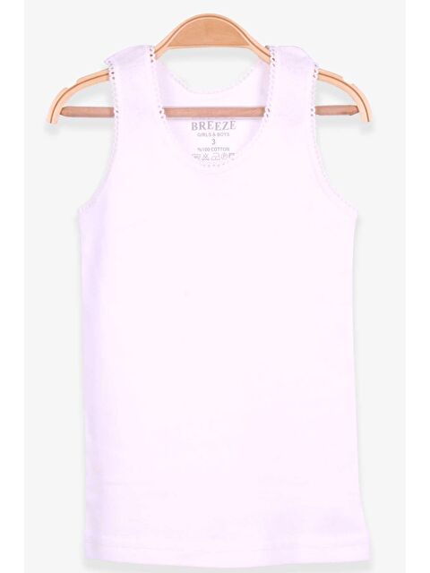 Breeze Kız Çocuk Atlet Kalın Askılı Beyaz (1-11 Yaş) - S000068265-20063