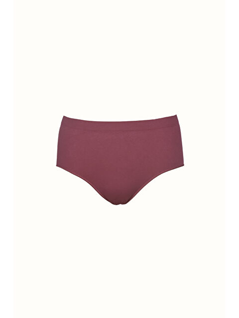 C&City C13002 Dikişsiz Külot Mürdüm - S000222120-20036