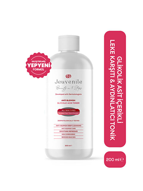 Jeuvenile Lekeli Ciltlere Özel Glikolik Asit Içerikli Leke Karşıtı & Aydınlatıcı Tonik - S000107536-36