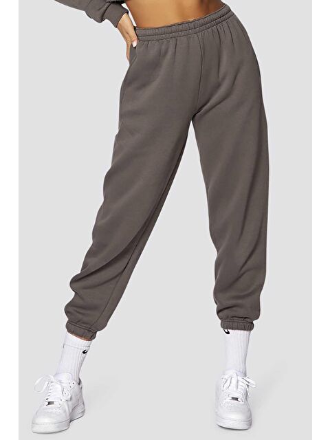 Madmext Antrasit Basic Kadın Eşofman Mg771 - S000030647-29666