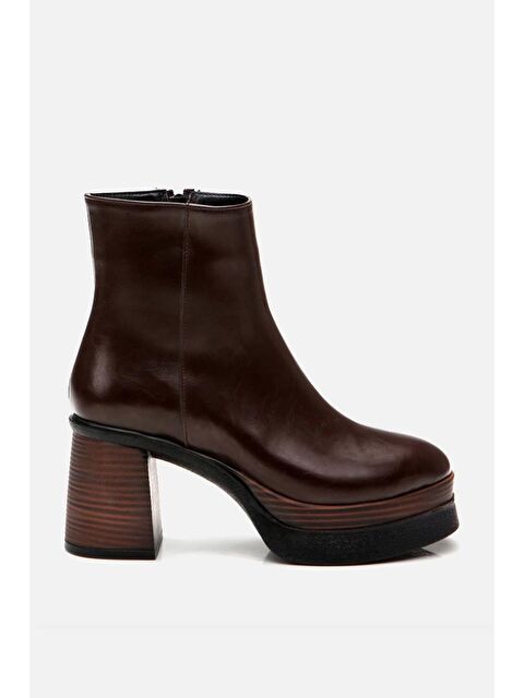 Yaya By Hotiç Kahve Kadın Topuklu Bot - S000443756-19413