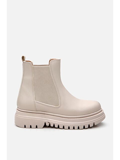 Yaya By Hotiç Bej Kadın Düz Bot - S000443770-19928