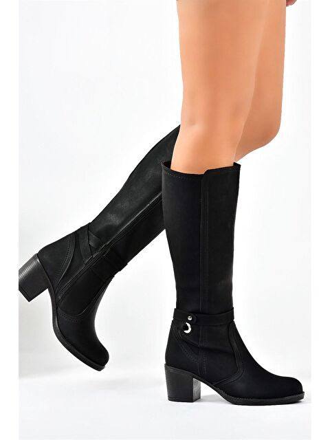 Fox Shoes L6742112 Siyah Kadın Çizme - S000056183-19351