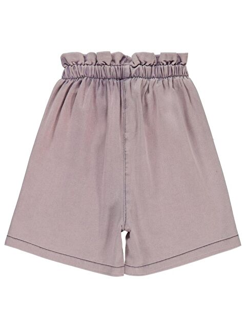 Civil Girls Büyük Cepli 6-9 Yaş Şort - Lila 8-9 Yaş - S000362571-17878