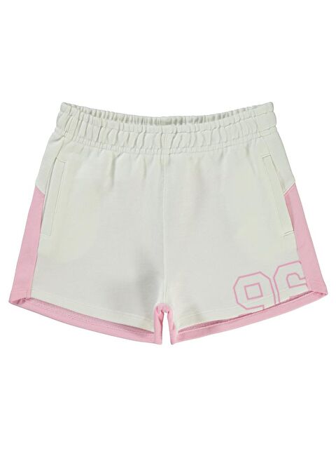 Civil Girls 96 Baskılı 10-13 Yaş Şort - Pembe 11-12 Yaş - S000382243-20028