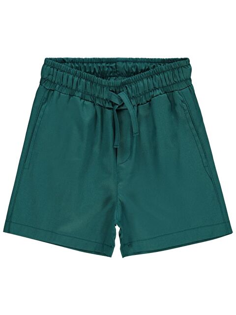 Civil Boys Bağcıklı Basic 2-5 Yaş Şort - Yeşil5-6 Yaş - S000397359-20019