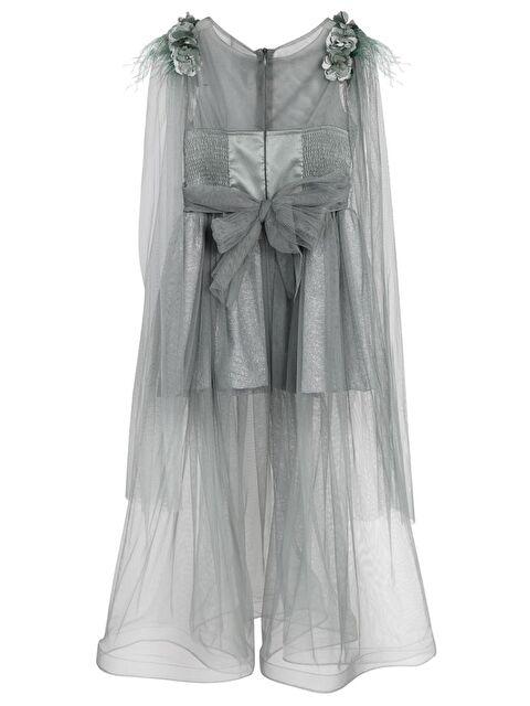 Civil Girls Şal Kollu 6-14 Yaş Abiye - Yeşil8-9 Yaş - S000229751-18194