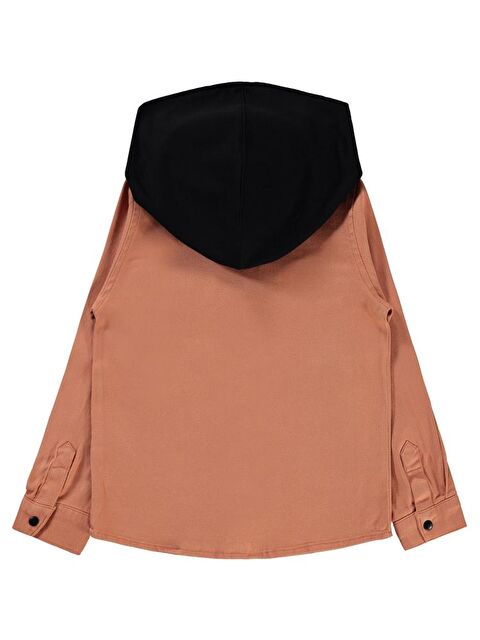 Civil Boys Kapüşonlu 10-13 Yaş Gömlek - Turuncu 13-14 Yaş - S000318344-18657