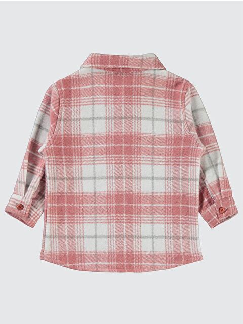 Civil Baby Bebe Yaka 6-18 Ay Gömlek - Pudra 9-12 Ay - S000296714-24085