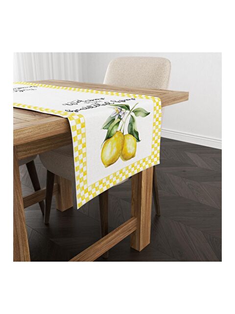 Evmila Limon Desenli Runner Modeli 40x140 cm - S000084910-23173