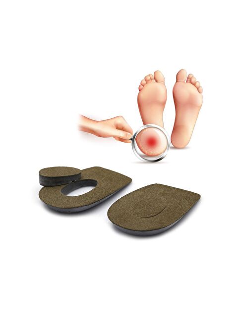 Black Deer Heelspur Epin Topukluk Haki Topuk Dikeni Tabanlık - S000019096-18547