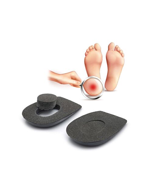 Black Deer Heelspur Epin Topukluk Gri Topuk Dikeni Tabanlık - S000019096-20600