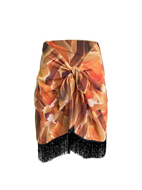 Bolder Amore Püsküllü Brush Pareo - S000012486-20015