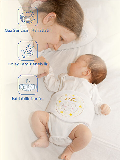 Babyjem Kiraz Çekirdekli Kemer Ekru