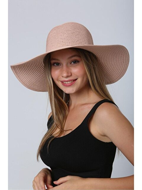 Luminos Butik Pudra Hasır Şapka Hsr2005