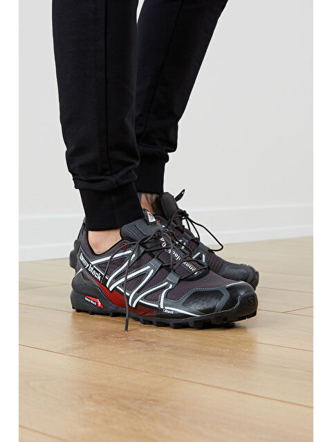 TONNY BLACK Erkek Füme Beyaz Trekkıng Ayakkabı Tb160 - S000125229-37478