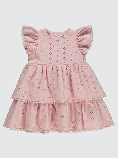 Civil Girls Kız Çocuk Elbise 2-5 Yaş Pembe