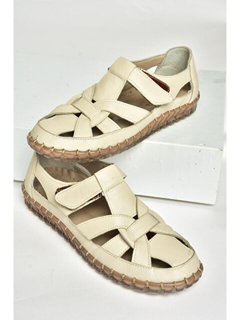 Fox Shoes U5554130 Bej Kadın Ayakkabı - S000369378-19928