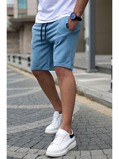 Madmext Mavi Regular Fit Şort 4842 - S000017007-17234