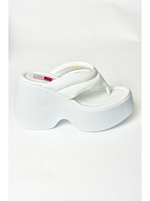 Fox Shoes S9734017 Beyaz Kadın Terlik - S000177199-20063