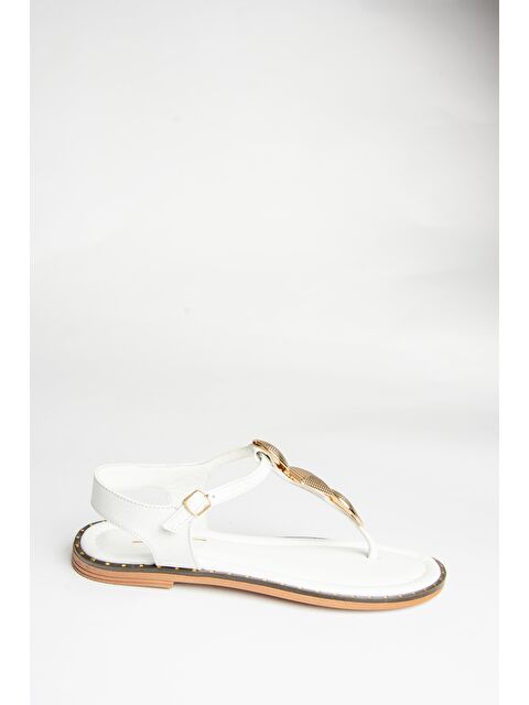 Fox Shoes U2912400 Beyaz Kadın Sandalet - S000369381-20063