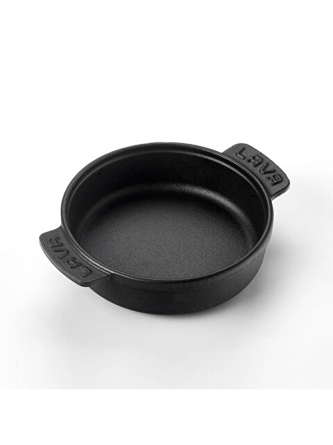 LAVA Yuvarlak Güveç Kabı Döküm Demir Yekpare Çift Kulplu Çap(Ø)11cm. - S000056532-19351
