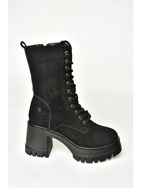 Fox Shoes T9735590 Siyah Kadın Bot - S000285944-19351