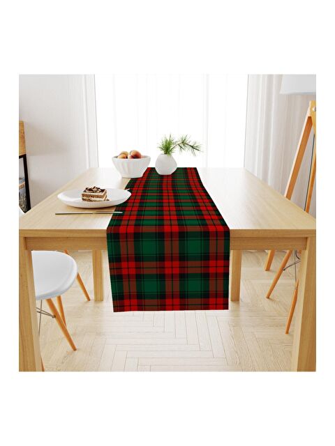 Evmila Yılbaşı Desenli Runner Modeli 40x140 cm - S000087696-23173