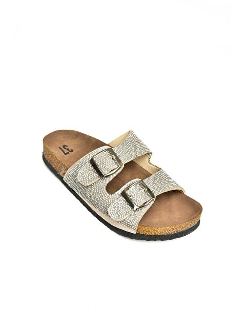 Fox Shoes S7775275 Bej Kadın Terlik - S000286437-19928