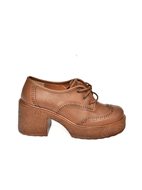 Fox Shoes T9961570 Taba Kadın Topuklu Ayakkabı - S000286422-37454