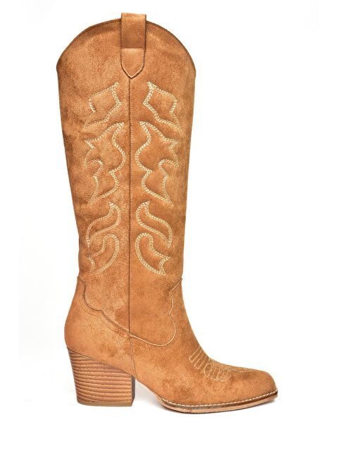 Fox Shoes T296815002 Taba Kadın Çizme - S000327020-14955