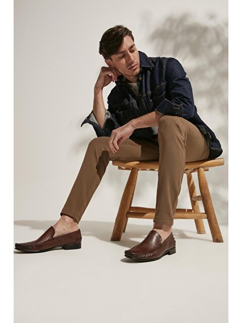 Ziya Ayakkabı Erkek Hakiki Deri Ayakkabı 12150 6218 Kahve - S000011216-19413